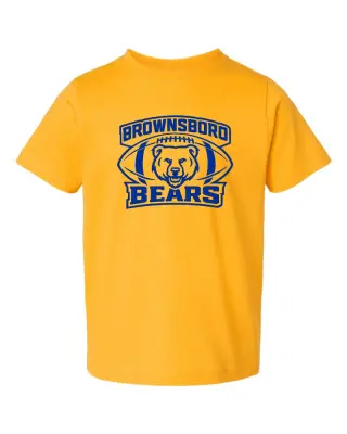 Toddler Brownsboro Bears Football Tee