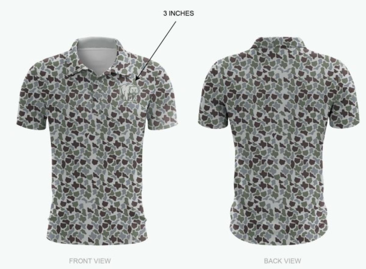 Camo Bears Elite Polo