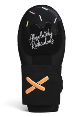 kevlar blackout ice cream sliding mitt