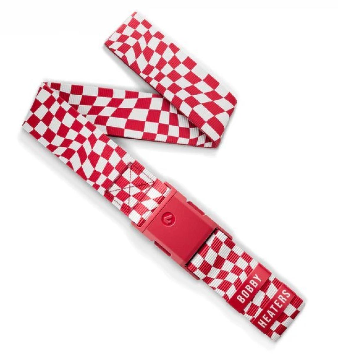 Bobby Heaters Edge Checkers Red