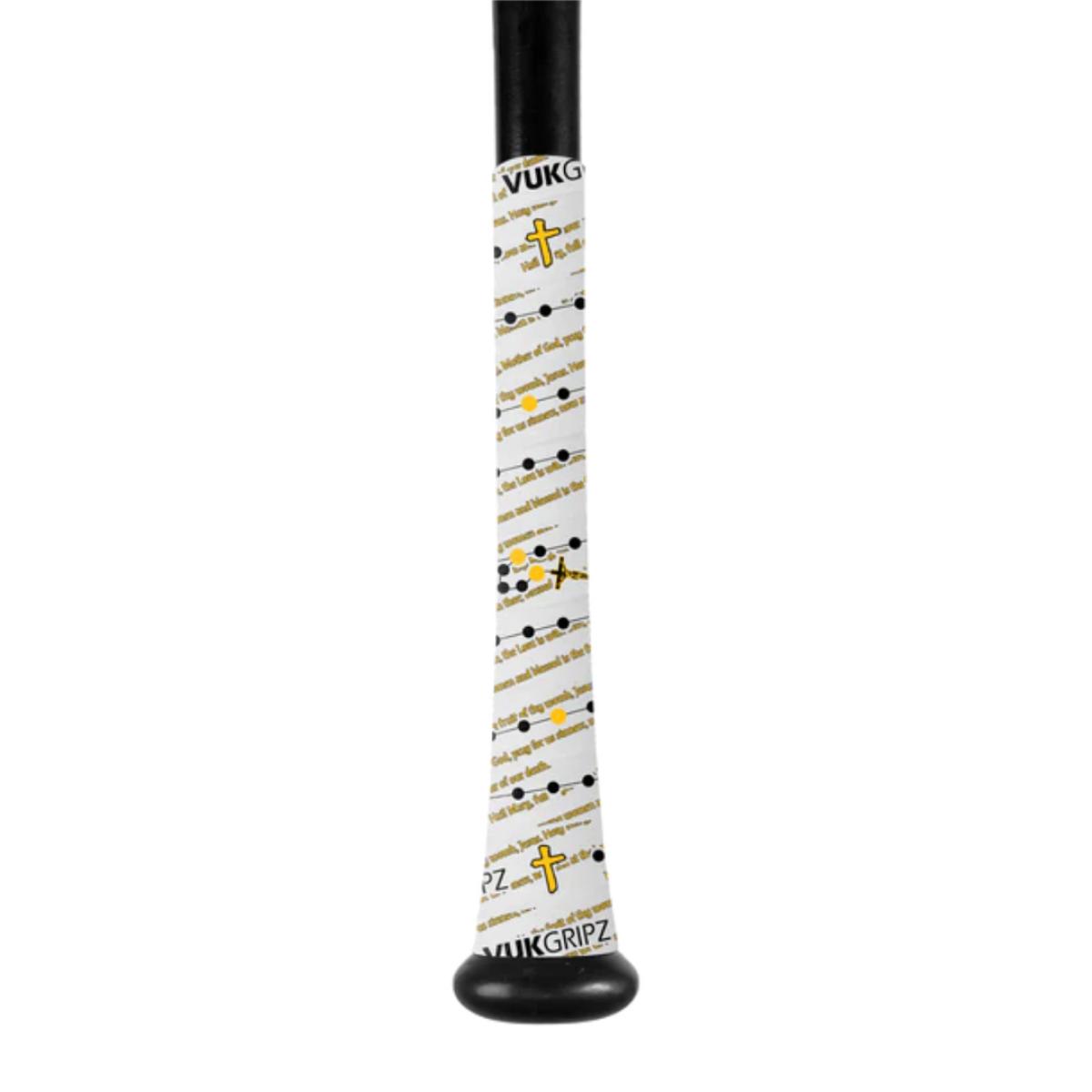 Rosary (White) Bat Grip