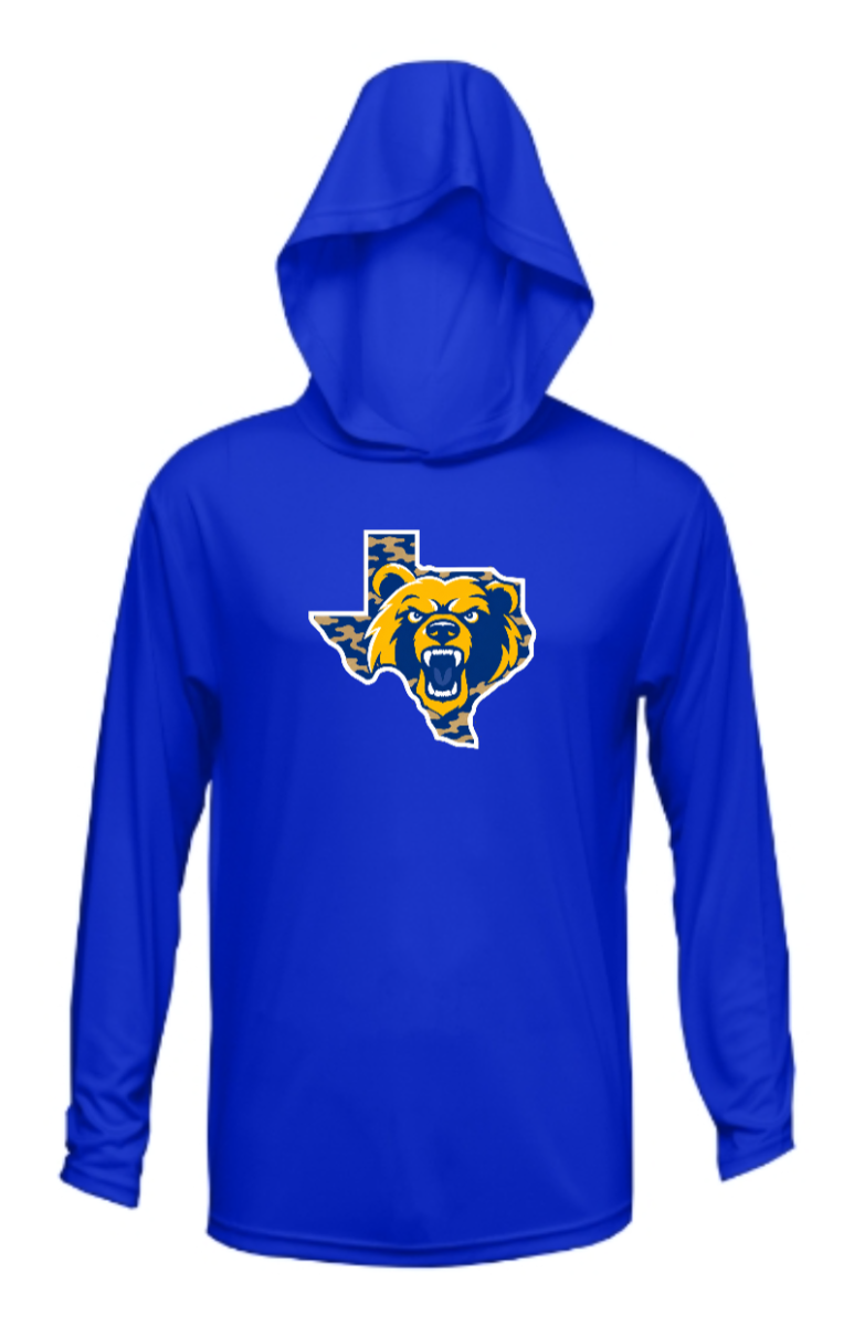 Brownsboro Youth Camo Hooded Long Sleeve