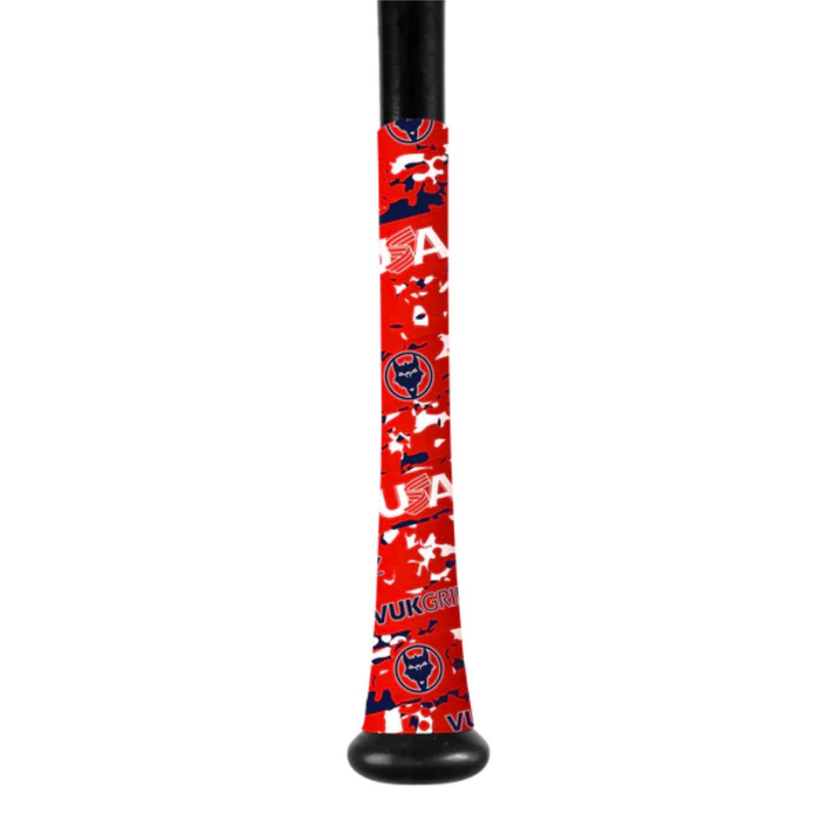 Red Camo Bat Grip