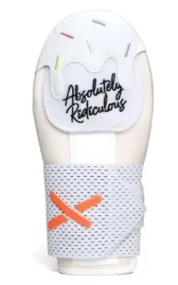 kevlar whiteout ice cream sliding mitt