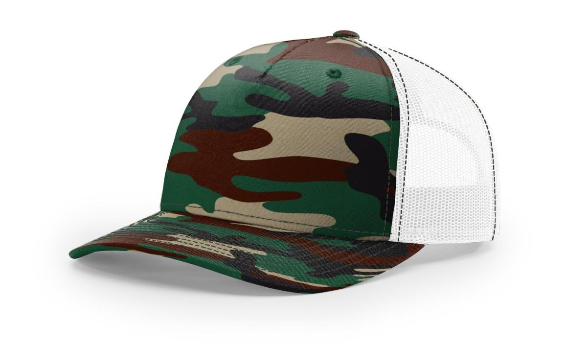 112PFP Green Camo/White