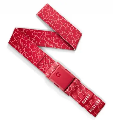 Bobby Heaters Edge Crackle Red