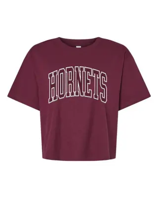Hornets Women's Mid-Length Boxy Tee