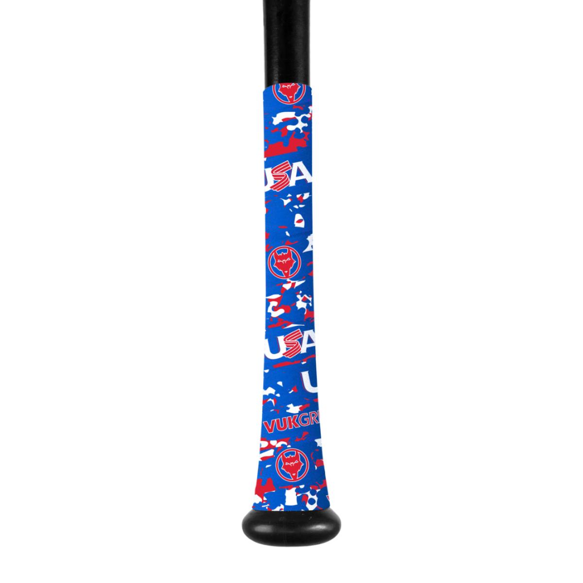 Blue Camo Bat Grip