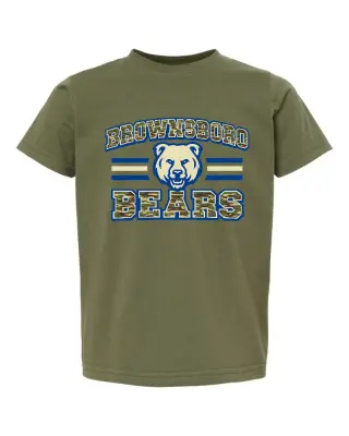 Toddler Brownsboro Bears military Tee