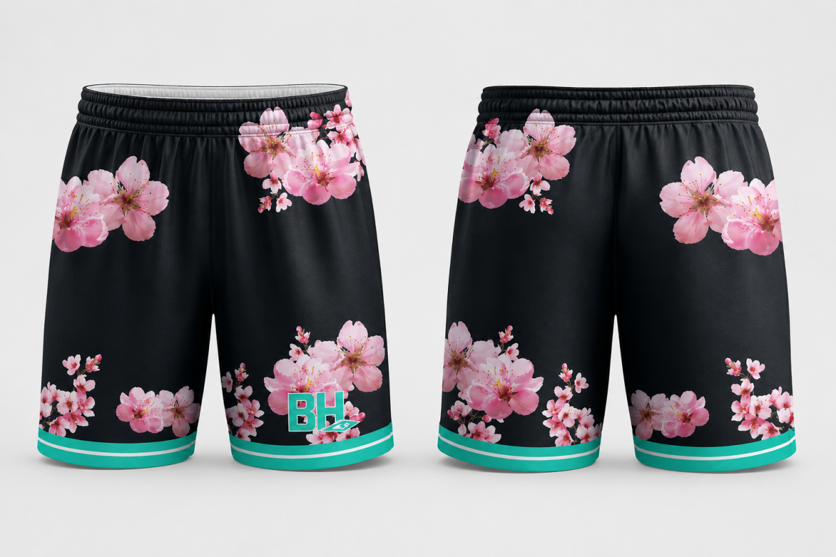 Cherry Blossom Performance Shorts